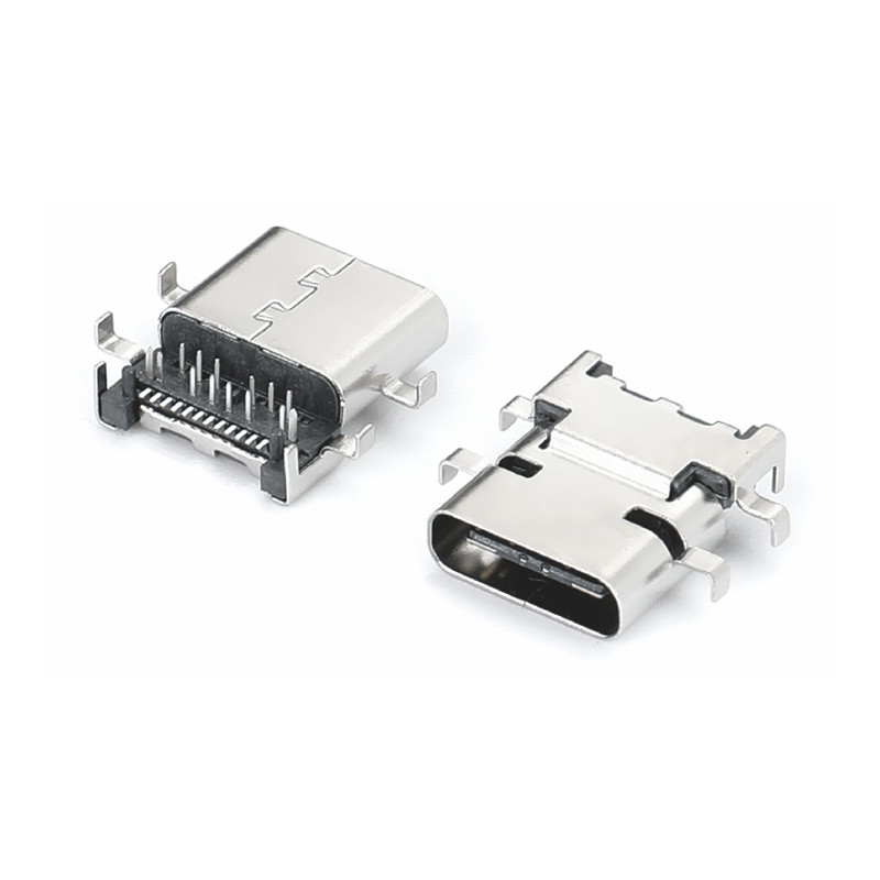 TYPE-CF24P沉板1.98六脚插板DIP+SMT 10.3L